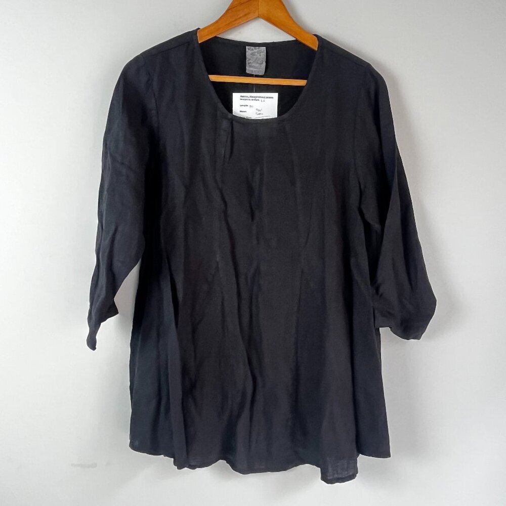 2/$30 Match Point Linen Tunic Size Small